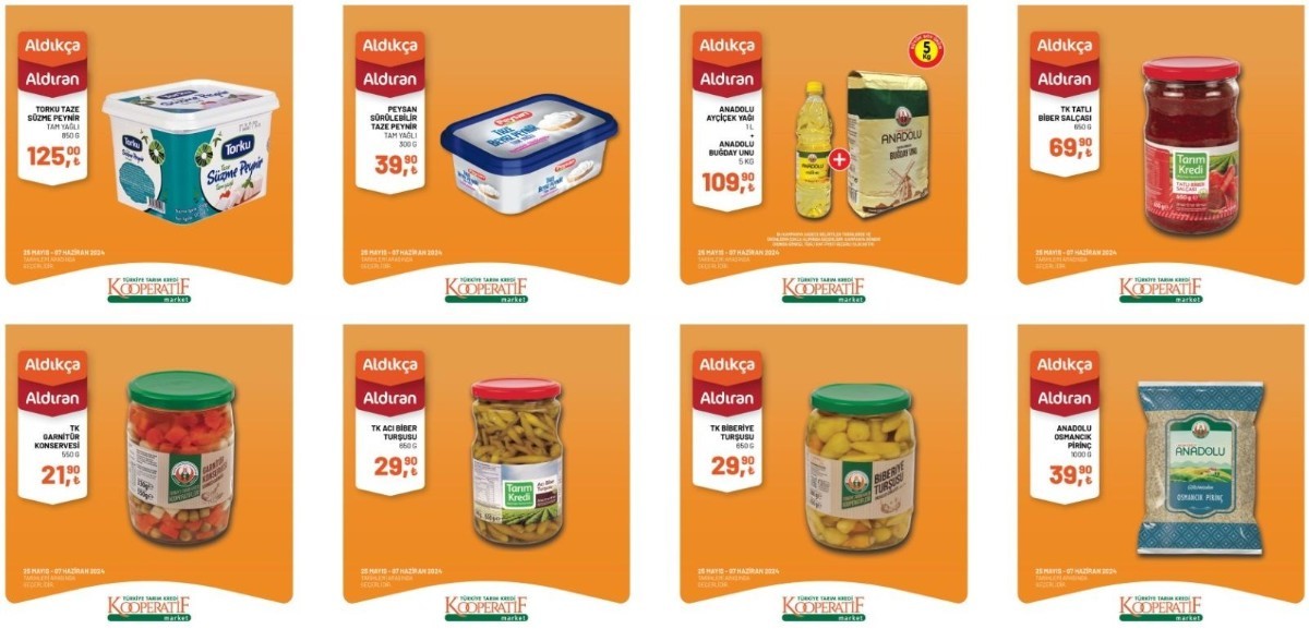 TARIM KREDİ MARKET YENİ FİYAT LİSTESİ