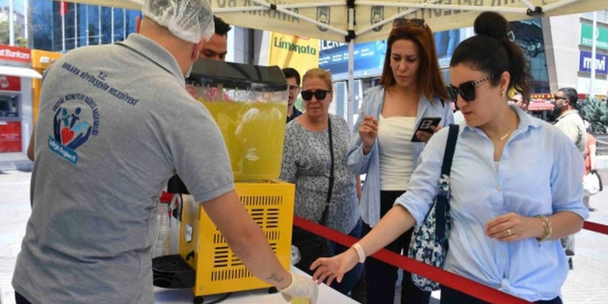 ankara büyükşehir belediyesi limonata