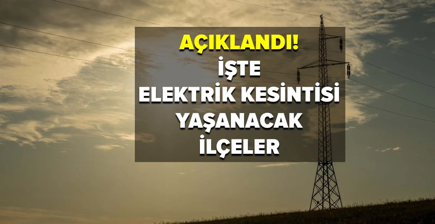 BEDAŞ İstanbullulara duyurdu: 15 Temmuz Pazartesi İstanbul elektrik kesintisi yapılacak ilçeler