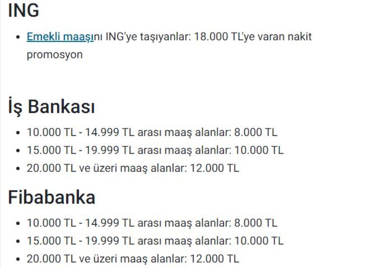 Emekli promosyonlarına kallavi zam