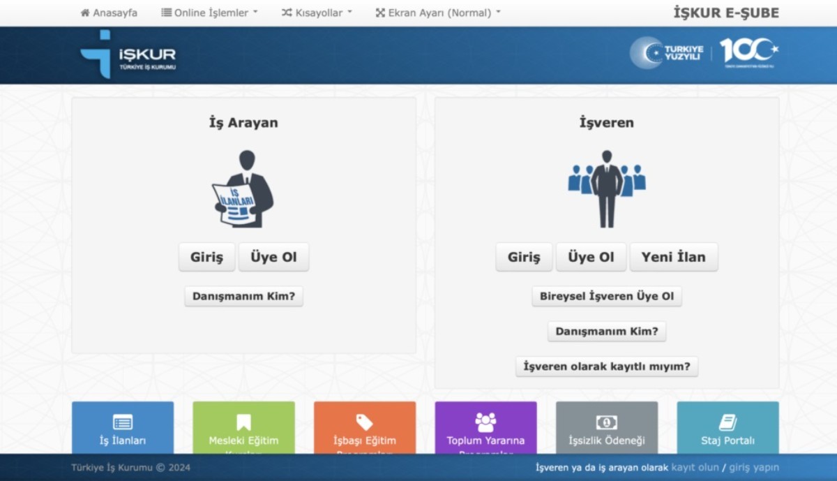 İŞKUR aracılığıyla 50 ilden 3 bin 270 TYP çalışanı istihdam edilecek