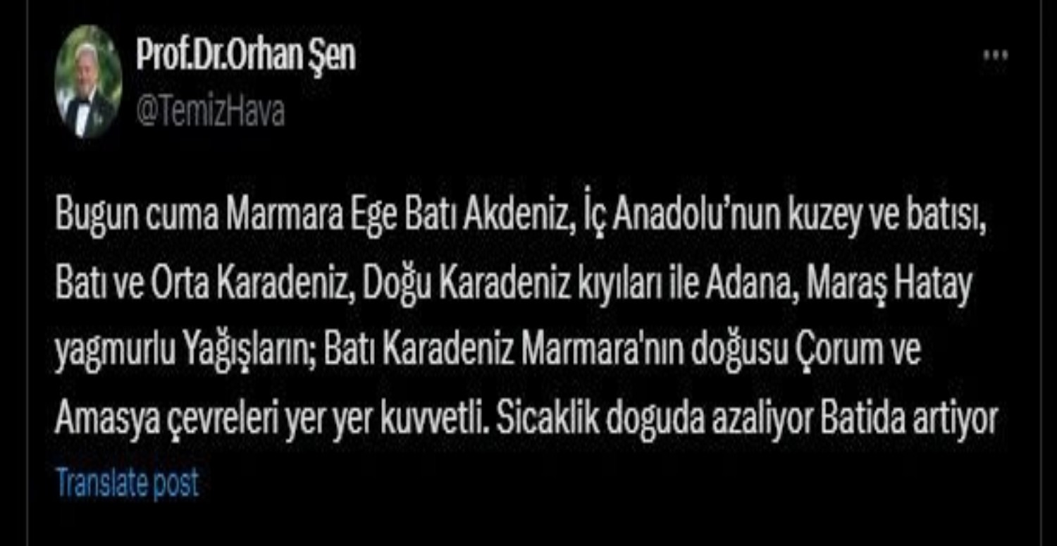 ORHAN ŞEN YORUMU