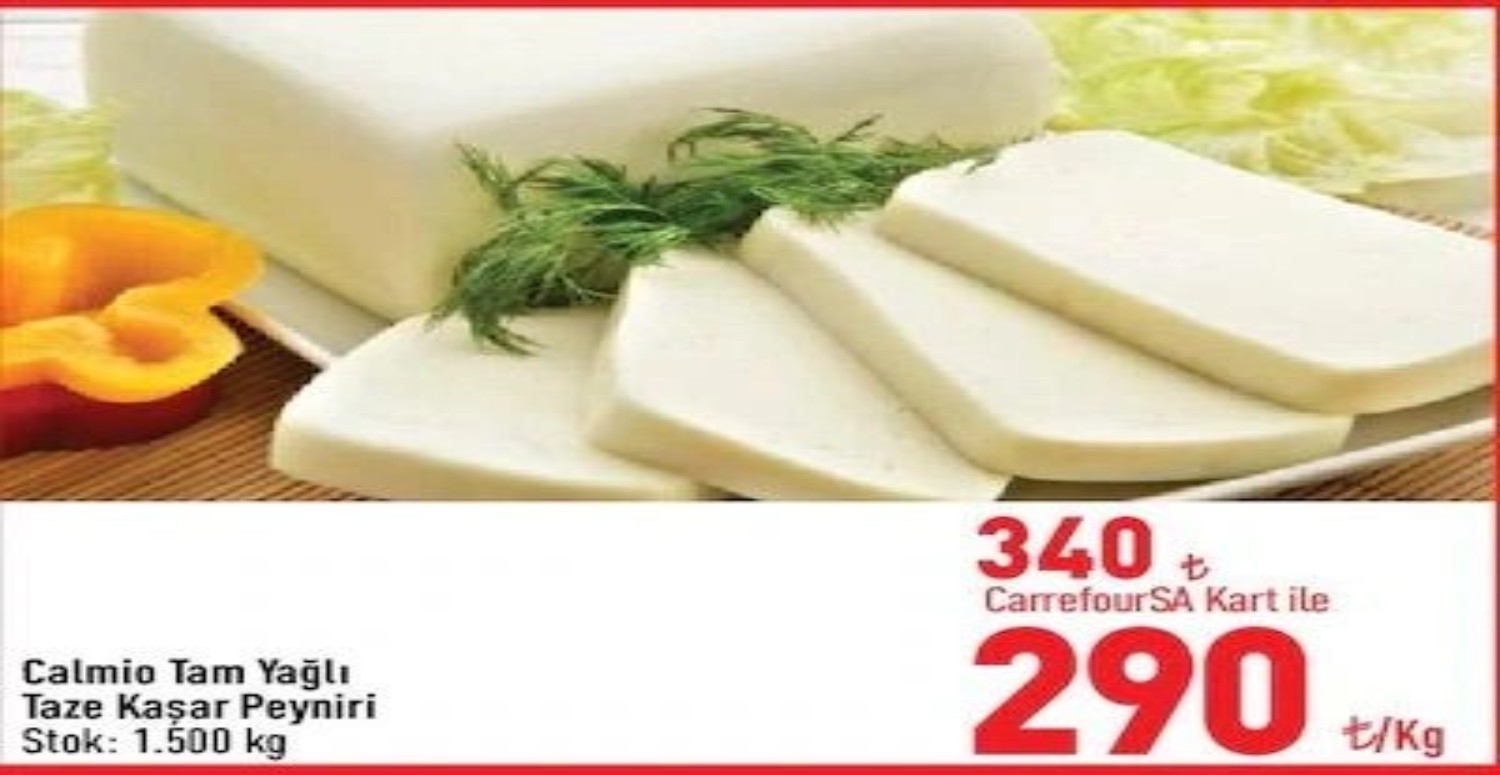 Peynir çeşitlerinde büyük indirim var! CarrefourSA 1-2-3-4-5 Temmuz aktüel ürünler listesi