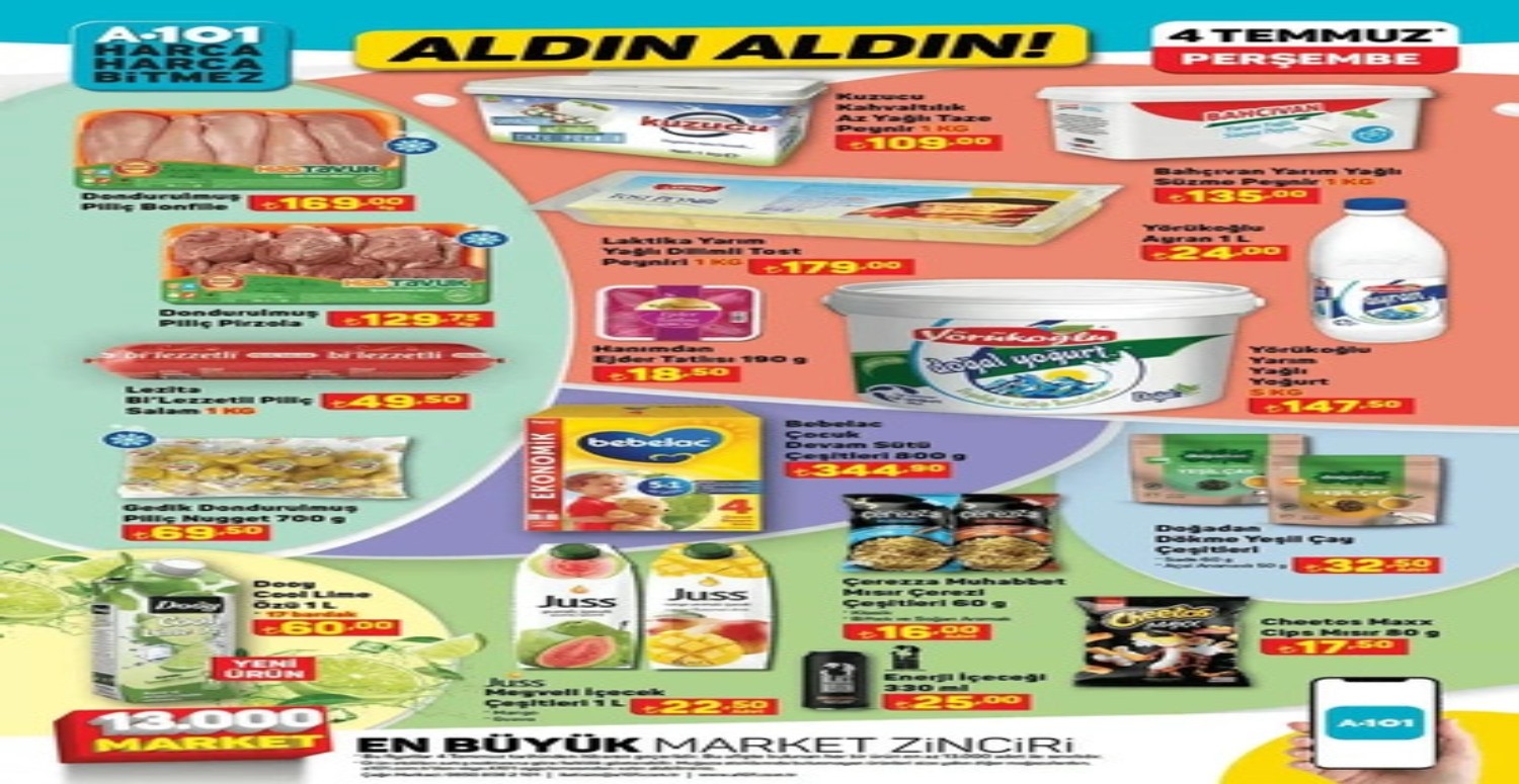 Tencereden mayoya, süpürgeden dikiş makinesine dev indirim! A101 1-2-3-4-5 Temmuz aktüel ürünler kataloğu