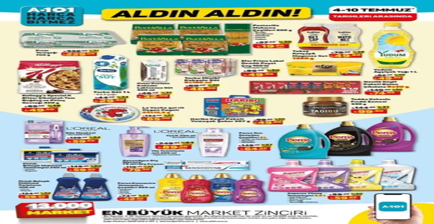 Tencereden mayoya, süpürgeden dikiş makinesine dev indirim! A101 1-2-3-4-5 Temmuz aktüel ürünler kataloğu