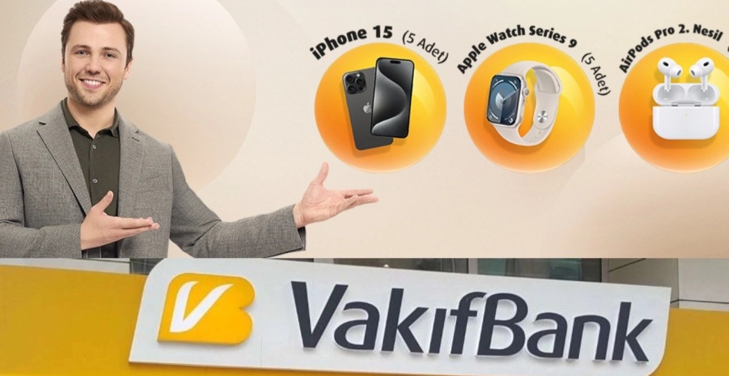 Vakıfbank müşterilerine bedava iPhone 15 dağıtıyor! Harekete geçen hediyeyi kapacak