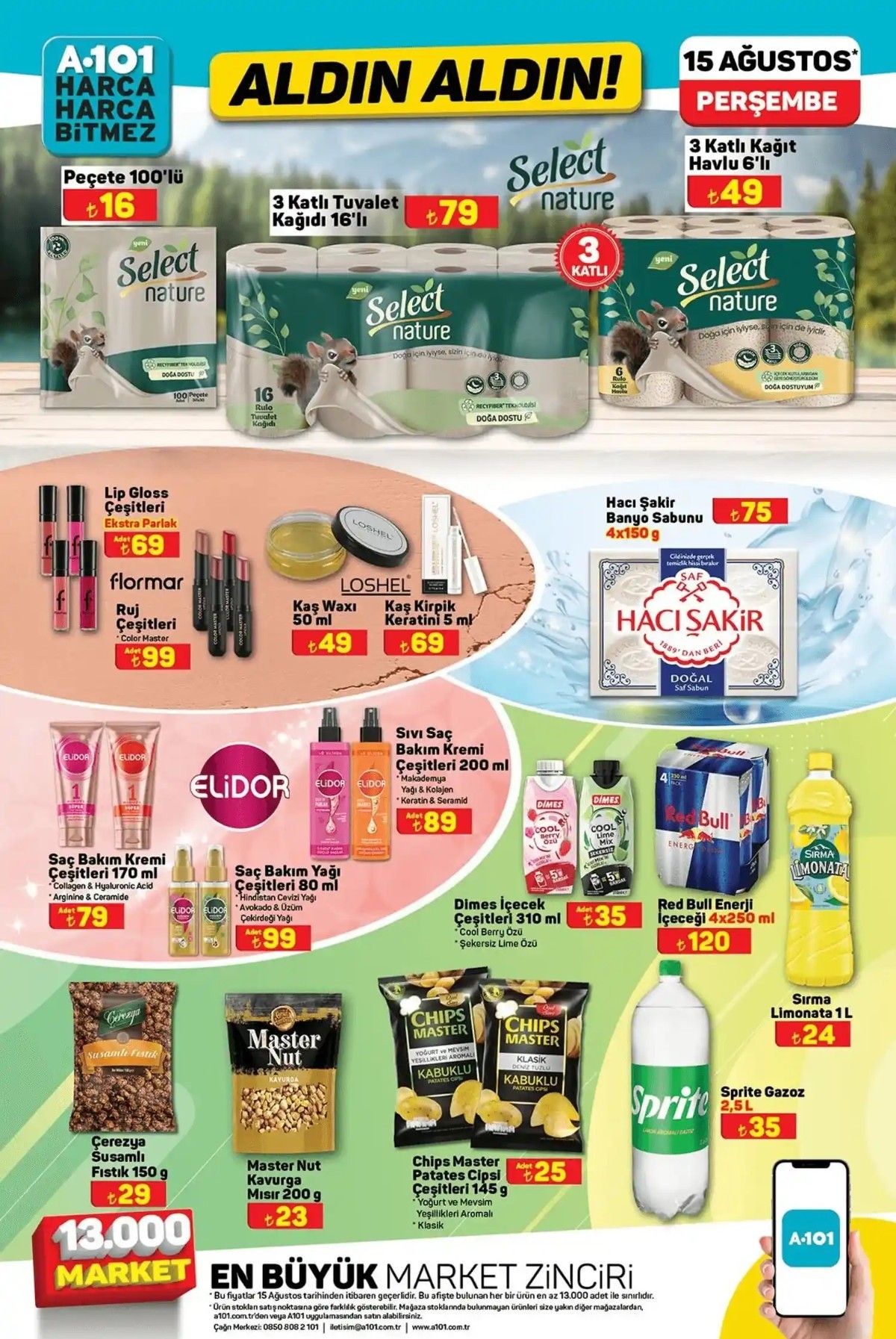 15 Ağustos 2024 A101 Güncel Katalog