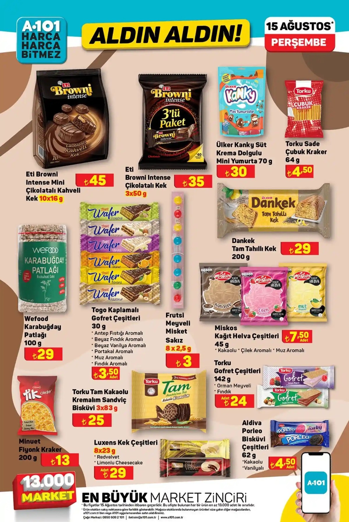 15 Ağustos 2024 A101 Güncel Katalog