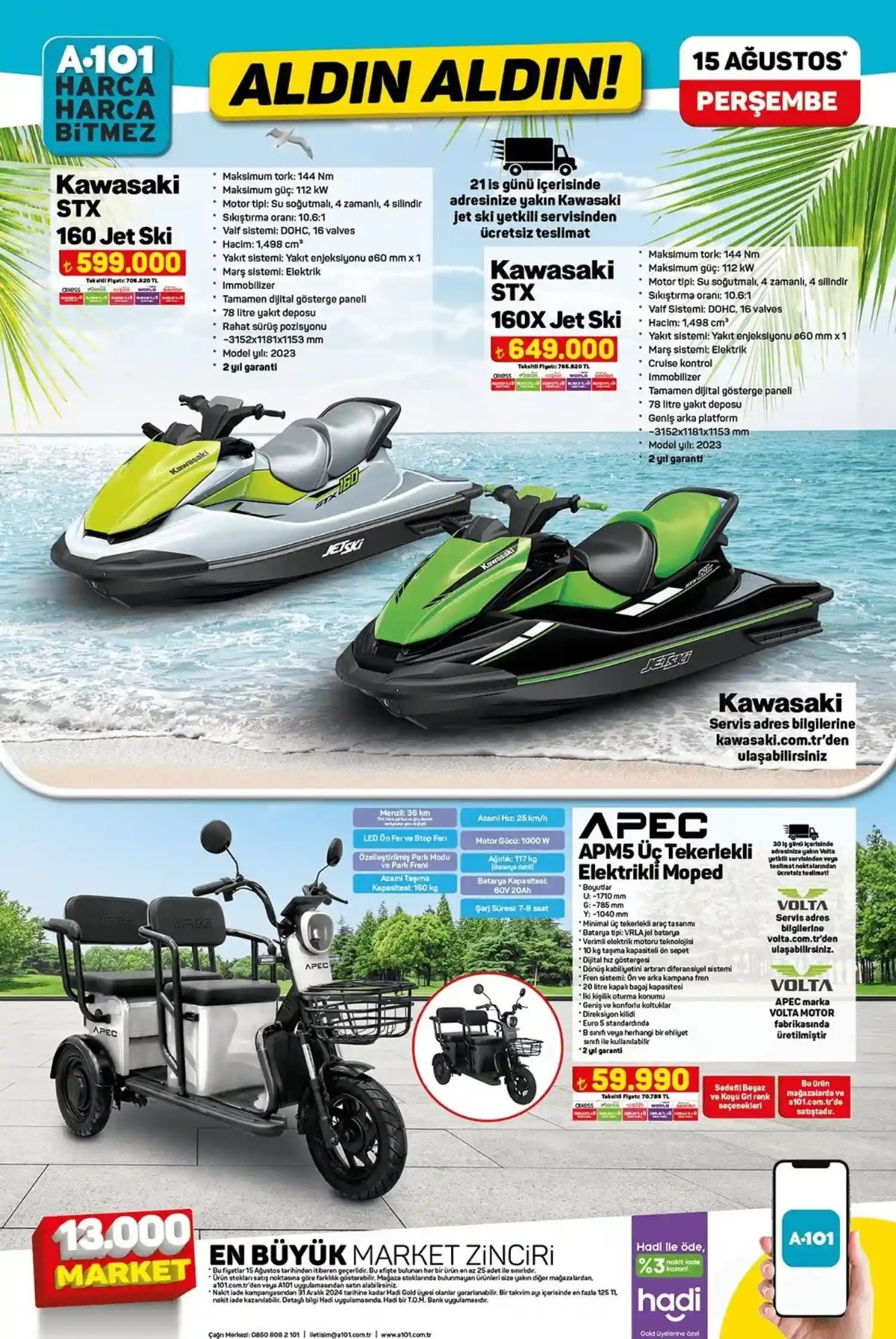 15 Ağustos 2024 A101 Güncel Katalog
