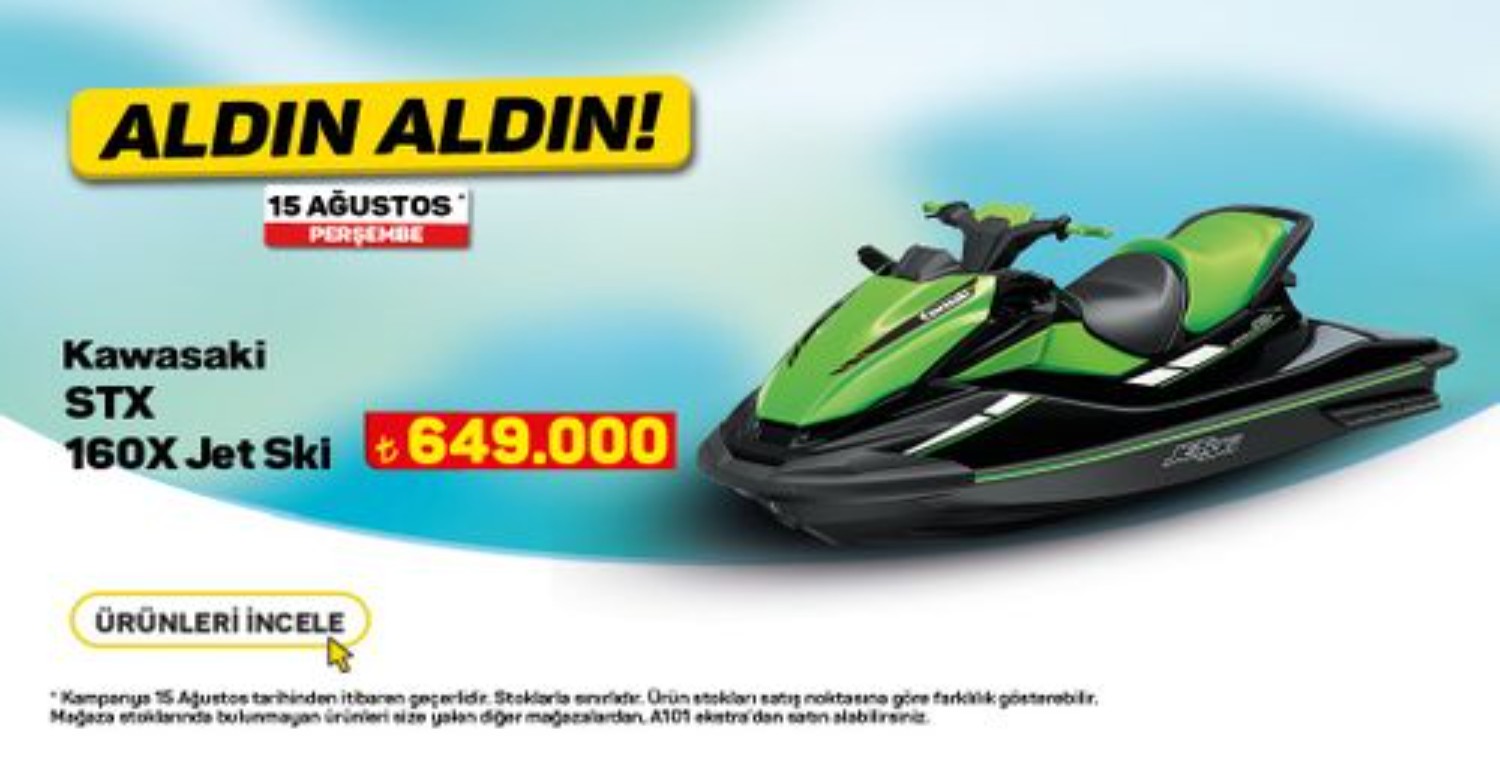 A101 sonunda bunu da yaptı! 649.000 TL'ye satışa çıkardı!