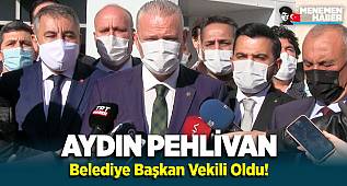 Menemen Belediyesi Başkan Vekili Seçilen AK Partili Aydın Pehlivan'ın konuşması